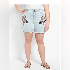 Lane Bryant Denim boyfriend short